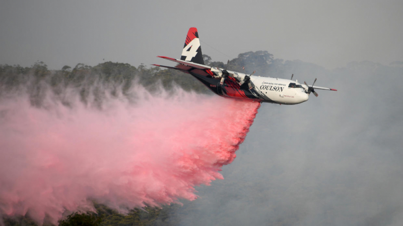 Мистерия: Изчезна огромен самолет, гасящ пожарите в Австралия