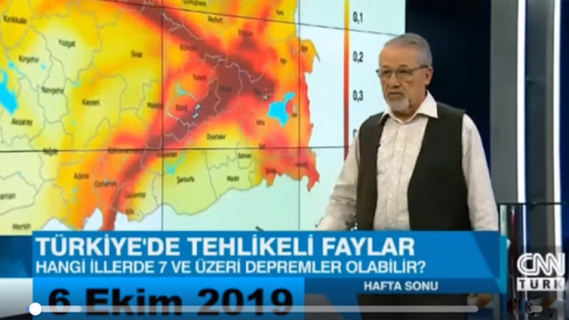 Шок! Още на 6 октомври 2019-та турски професор предупредил за страшното земетресение в Елазъ