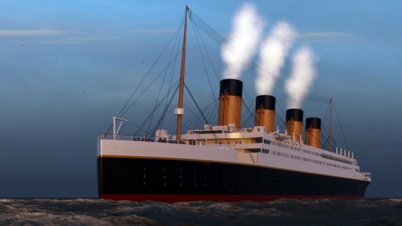 Тежък инцидент: Подводница се е сблъскала с "Титаник"