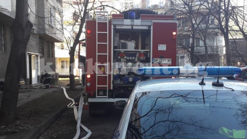 Сирени на пожарна и линейка вият в центъра на Враца! СНИМКИ