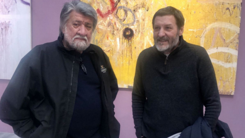  Вежди Рашидов присъства на откриването на изложба на Захари Каменов в Кюстендил