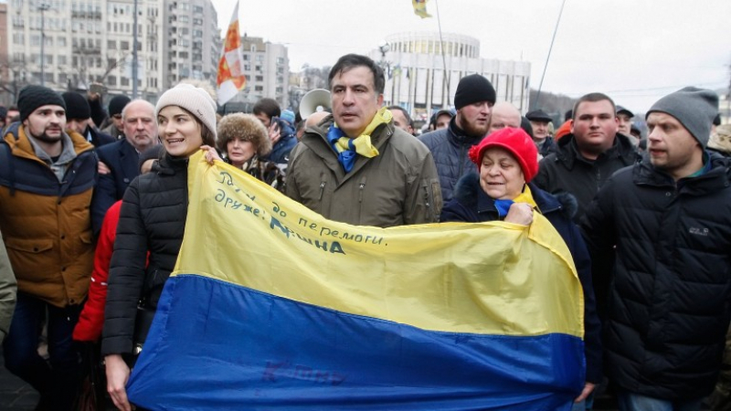 Саакашвили предсказа разпада на Украйна!
