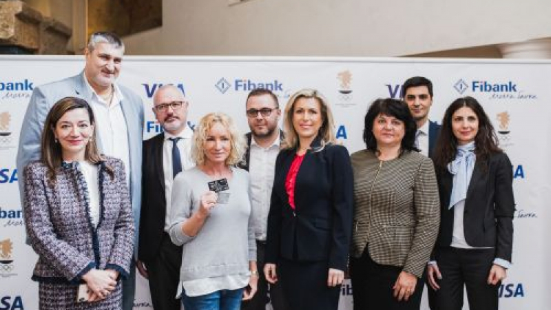 Fibank представя новата Visa с дизайн на Олимпийските игри