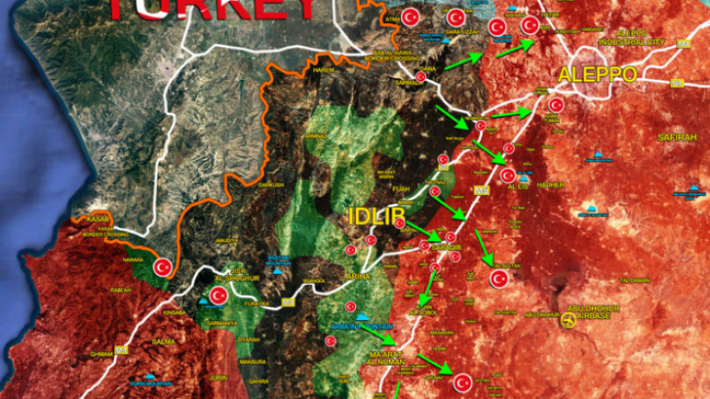 Нова войната в Сирия!: „Въоръжената опозиция“ и турската армия настъпват в Идлиб