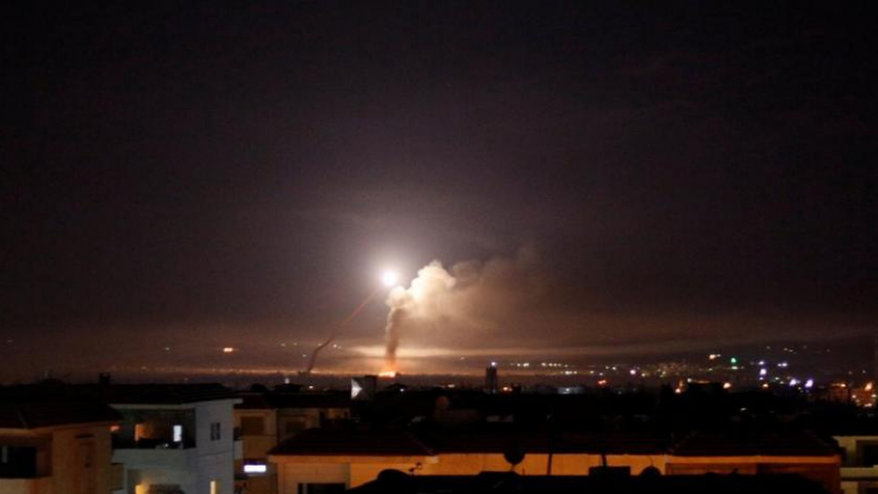 Израел е нанесъл ракетен удар по Сирия ВИДЕО