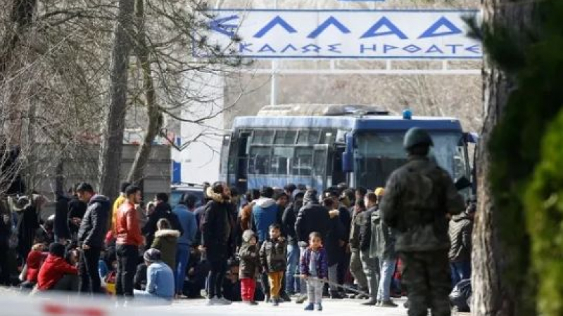 Гърция ще се брани от мигрантите от Турция с...