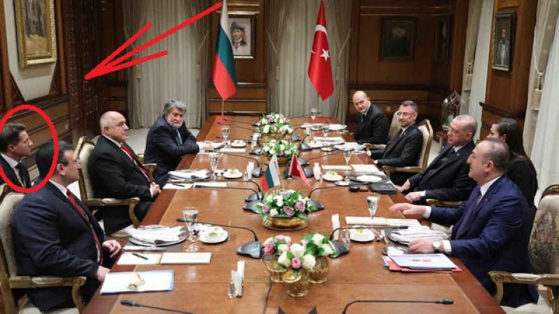 Стана ясно кой е превеждал на Борисов на ключовата среща с Ердоган СНИМКИ