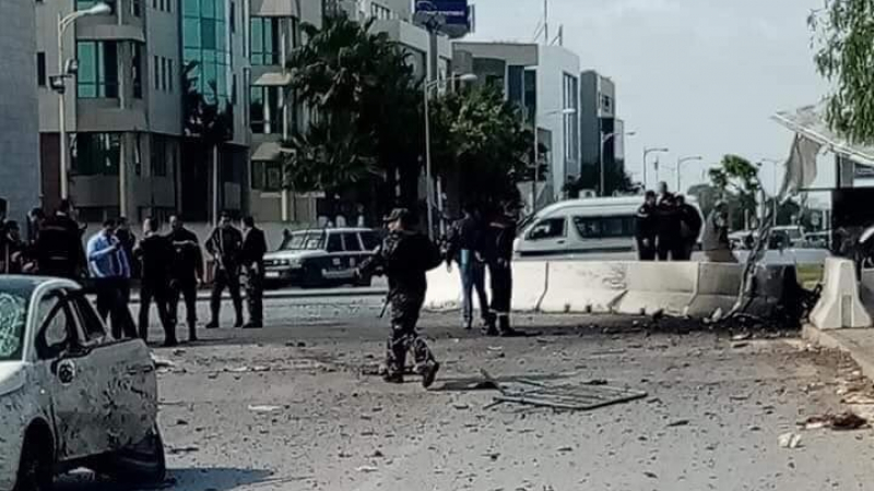 Адски взрив до американското посолство в Тунис ВИДЕО