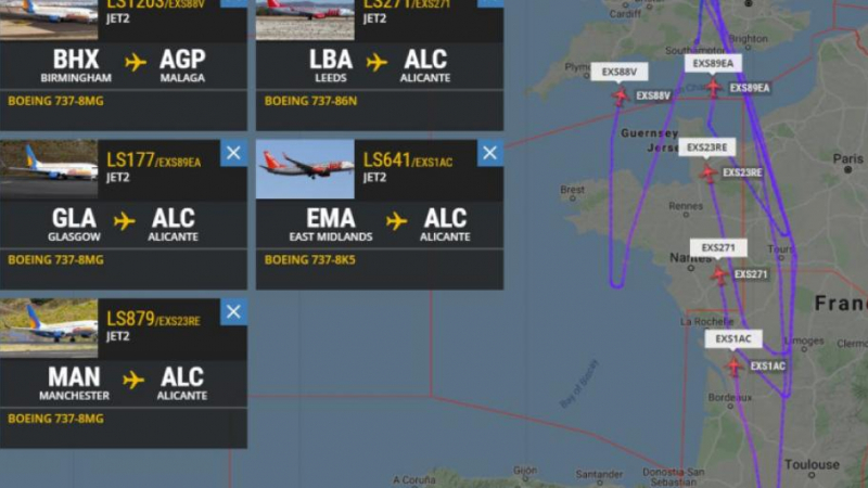 Драма във въздуха заради COVID-19: 5 полета на Jet2 извънредно се...