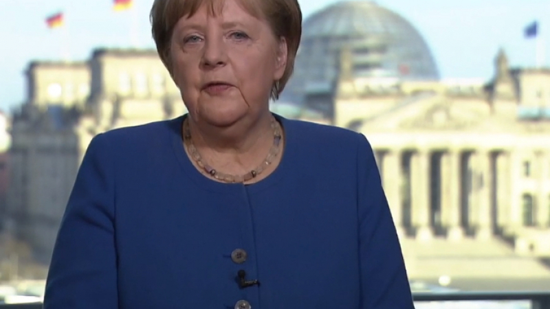 Меркел с историческо обръщение към нацията заради коронавируса 