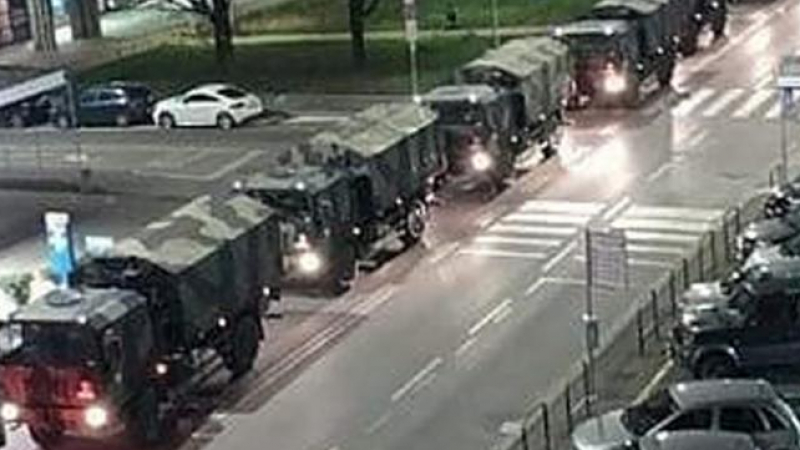 Италия счупи световния рекорд по починали за ден: Военни камиони превозват трупове ВИДЕО
