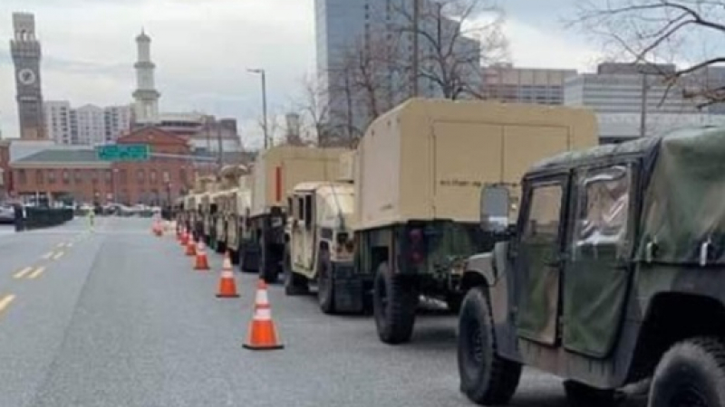 Военни колони влязоха в Ню Йорк заради критичната ситуация с COVID-19 ВИДЕО