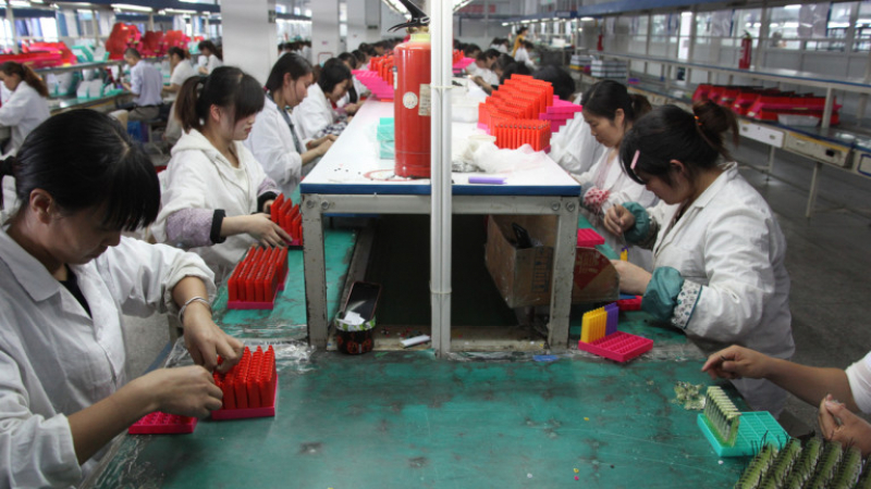 Китайската промишленост възкръсна на почти 100 % 