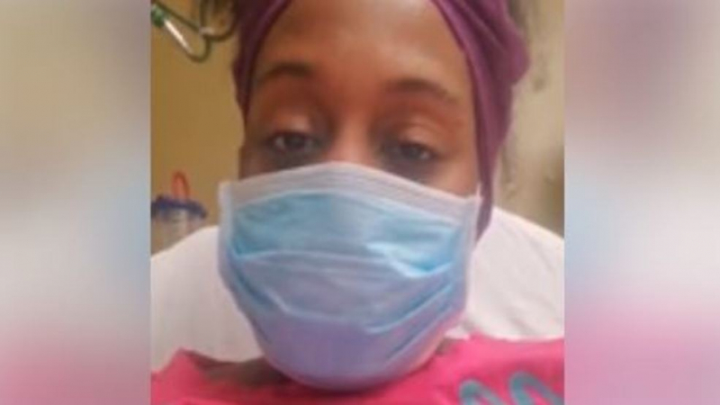 Задъхваща се заради коронавируса мед.сестра записа плашещо ВИДЕО от болницата
