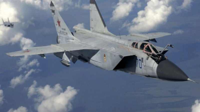 Ужасяващ инцидент с МиГ-31 в Киргизстан ВИДЕО 