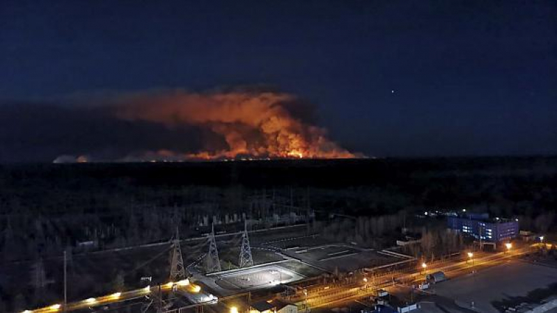 Очевидци казаха страшната истина за пожарите около Чернобил