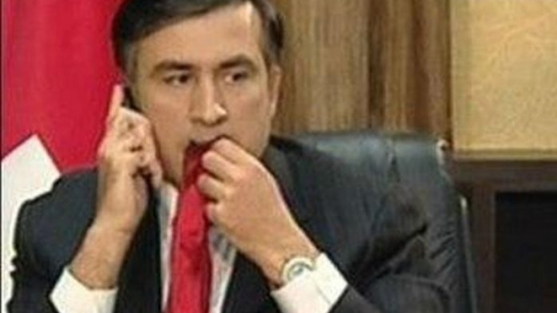 Бомба със Саакашвили, който си ядеше вратовръзката, пак се уреди на висок пост в Киев