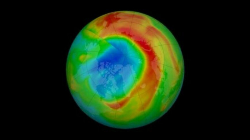 Затвори се голяма дупка в озоновия слой