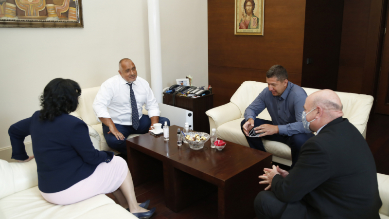 Борисов с делова среща в Министерския съвет СНИМКИ