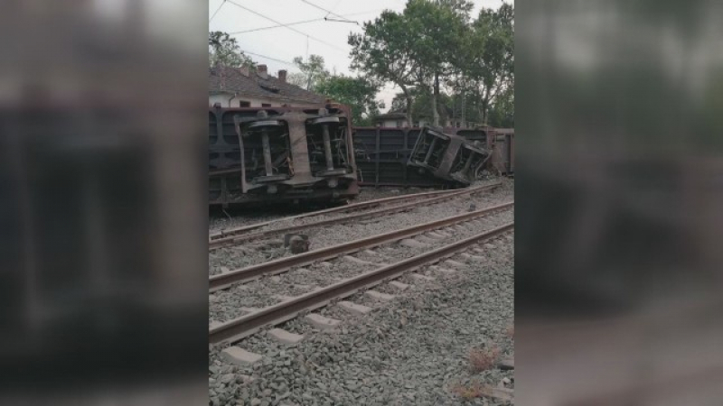 Тежък инцидент с влак на гара Нова Загора