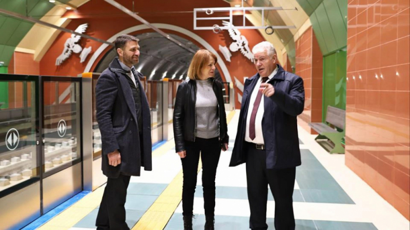 Новите спирки на метрото "Медицински университет" и НДК са готови ВИДЕО