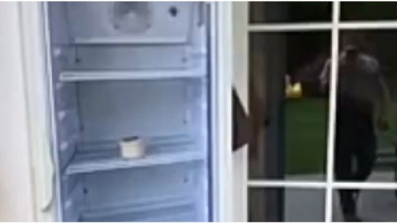 Мъж показа хладилник със скрита ефектна изненада ВИДЕО