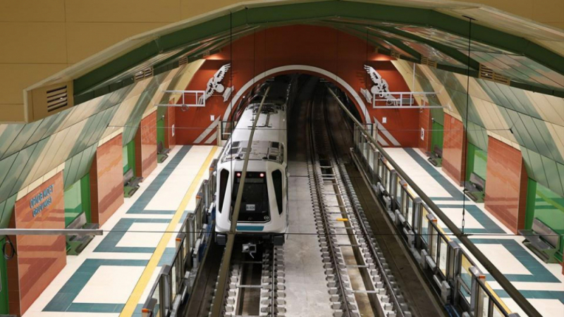 Приказна гледка: Вижте за първи път новата метростанция при Орлов мост ВИДЕО