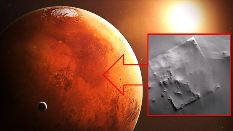 Сонда на НАСА откри на Марс руини от колосална сграда
