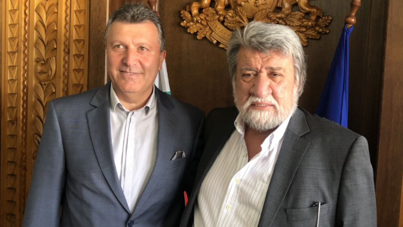 Вежди Рашидов се срещна с кмета на Банско Иван Кадев