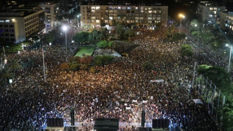 Хиляди израелци излязоха на улиците на протест заради К-19
