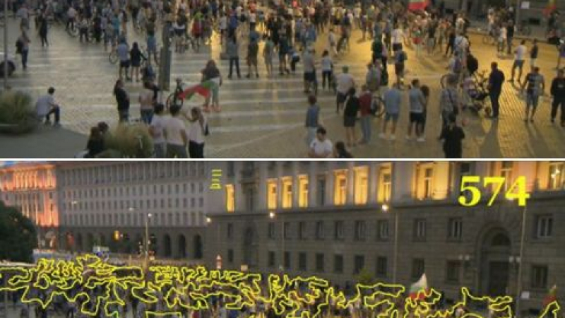 Панорамни СНИМКИ показват колко са участниците в "народно въстание на Хаджигенов"