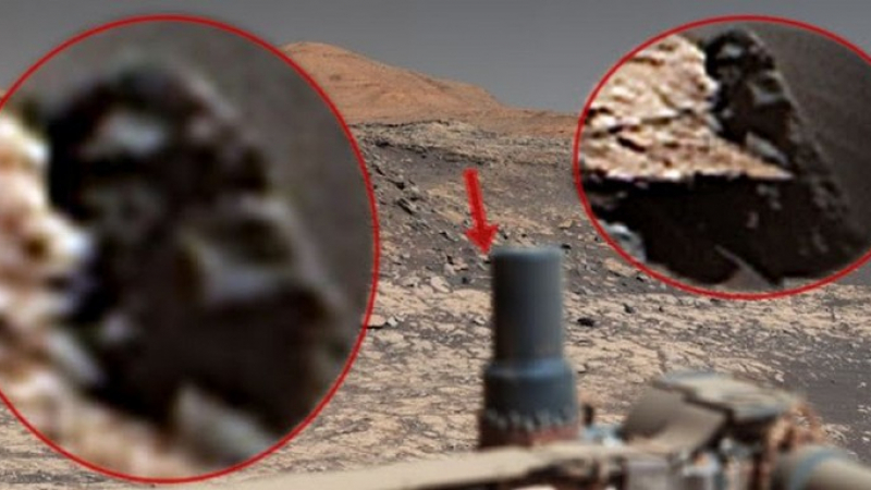 Хуманоид отново наблюдава работата на Curiosity на Марс СНИМКИ