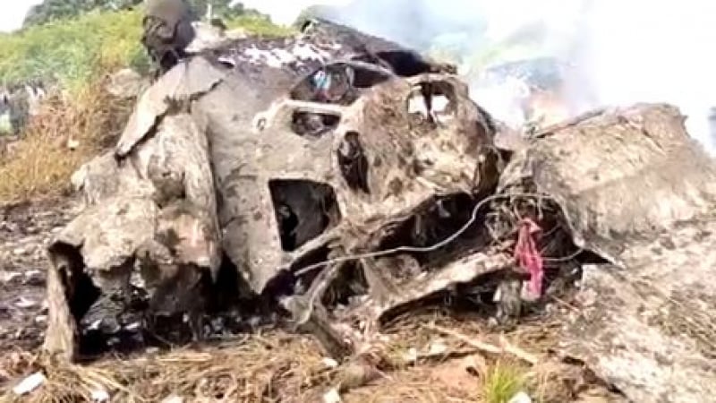 Самолетна катастрофа в Южен Судан, има загинали ВИДЕО
