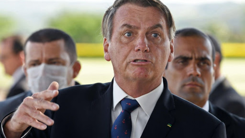 Бразилският президент налетя на бой заради въпрос, свързан с жена му и пари