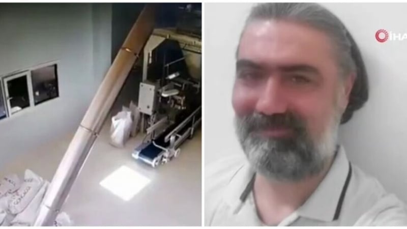 Смъртта на разсеян турски инженер е заснета на ВИДЕО