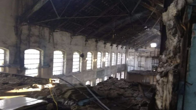 Прокуратурата подхвана пожара в Захарната фабрика в Пловдив