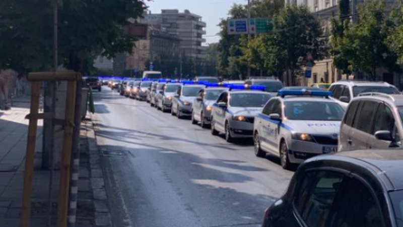 Столицата гъмжи от полиция, готвят се за "Велико народно въстание 3" СНИМКИ