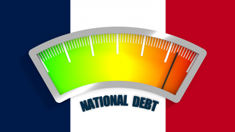 Франция с рекордно голям държавен дълг