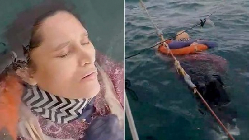 Жена, изчезнала преди 2 години, бе открита жива в океана ВИДЕО