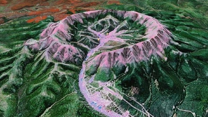 Забранената кръгла планина Кондер, крита досега от туристите