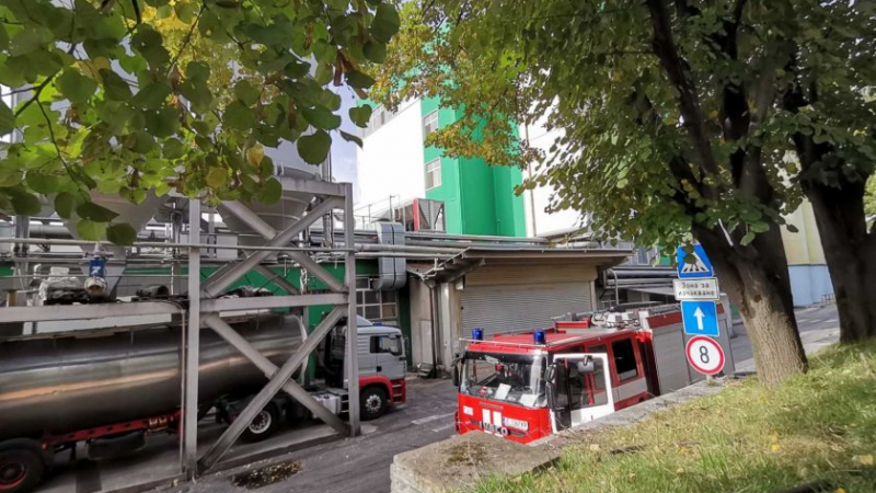 Извънредна ситуация в бирената фабрика в Благоевград
