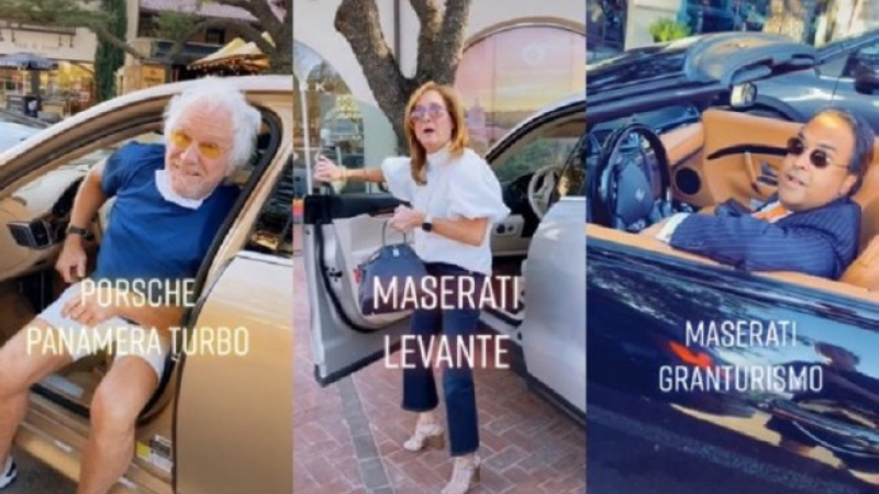 Какво работи жена, която шофира Maserati Levante? 