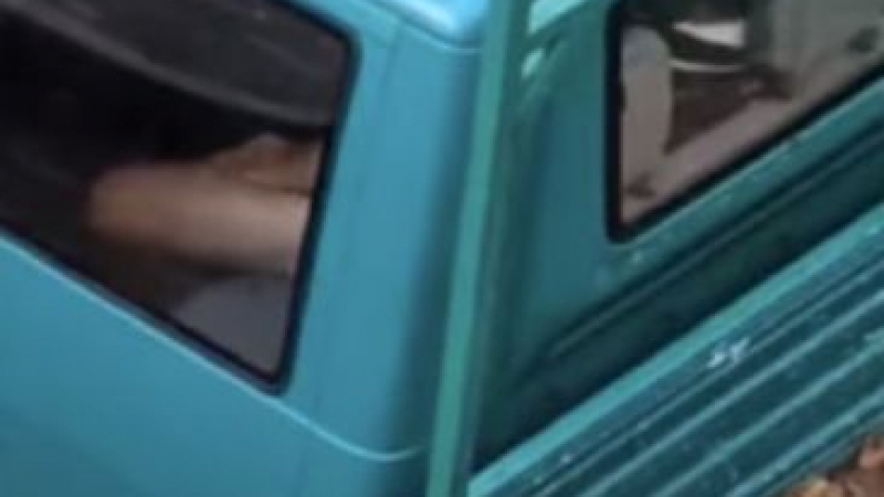 Циганка прави бибитка на загорял шофьор посред бял ден на пъпа на Монтана ВИДЕО 18+