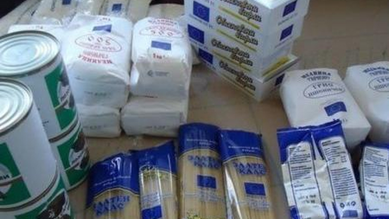 Започва раздаването на хранителни продукти в София