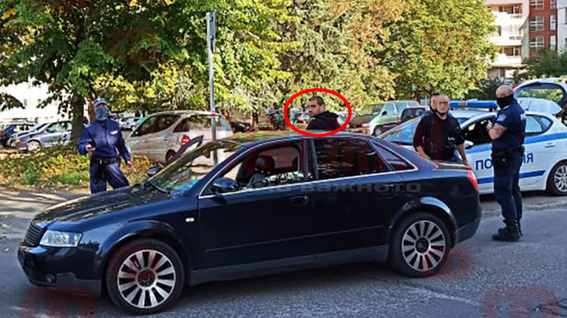 Арест в Бургас: Надрусан шофьор гледаше страховито, три патрулки го заклещиха 