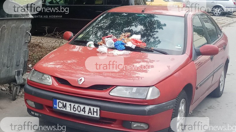 Пловдивчанин спипа шофьор в нарушение и му отмъсти като... СНИМКА