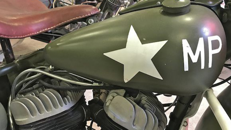 Уникат: Продава се военен Harley-Davidson от времето на Втората световна война ВИДЕО