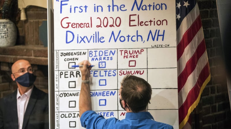 Изборният ден в САЩ започна: Първите петима души гласуваха в селището Диксвил Ноч