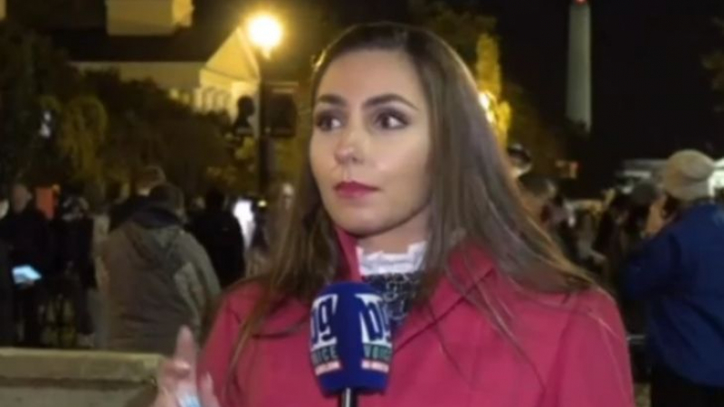 Тъмнокожи протестиращи нападнаха българска репортерка във Вашингтон ВИДЕО