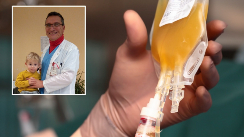 Апел: Спешно се търси кръвна плазма за поваления от К-19 известен кардиохирург д-р Пламен Митев, спасил живота на хиляди деца